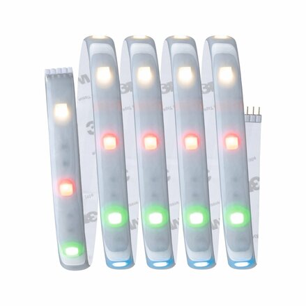 PAULMANN MaxLED 250 LED Strip Smart Home Zigbee RGBW s krytím základní sada 1,5m IP44 9W 30LEDs/m 24VA