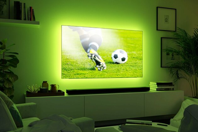 PAULMANN MaxLED 250 LED Strip TV Comfort základní sada 55 Zoll 3,6m 20,5W 277lm/m 30LEDs/m RGBW+ 24VA