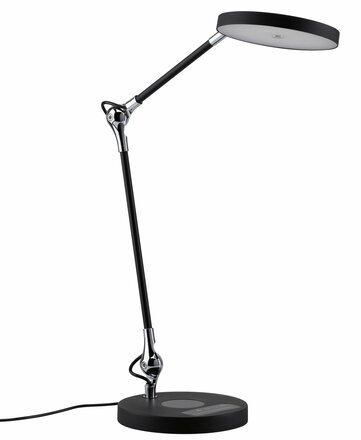 PAULMANN LED stolní lampa na psací stůl Numis 11W Qi nabíjení telefonu WhiteSwitch 2.700-6.500K 789.10