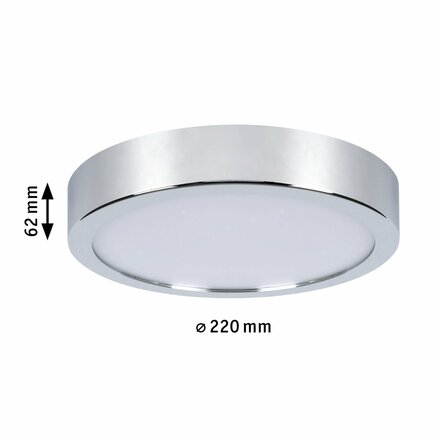 PAULMANN LED Panel Aviar IP44 WhiteSwitch kruhové 220 13W 2.700K chrom 789.25