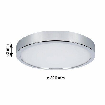 PAULMANN LED Panel Aviar IP44 WhiteSwitch kruhové 300 18W 2.700K chrom 789.26