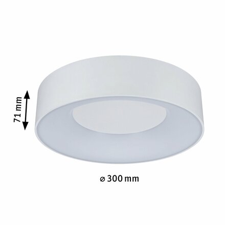 PAULMANN HomeSpa LED stropní svítidlo Casca bílá 16W WhiteSwitch 3.000K 789.46
