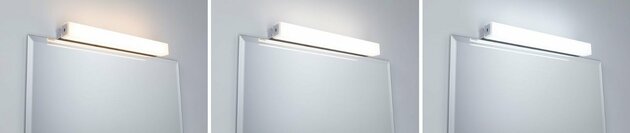 PAULMANN HomeSpa LED svítidlo k zrcadlu Luno IP44 hliník 6W WhiteSwitch 2700K 789.48