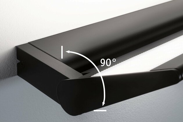 PAULMANN LED nástěnné svítidlo 3-krokové-stmívatelné Ranva 2700K / 230V 13 / 1x2W stmívatelné černá mat