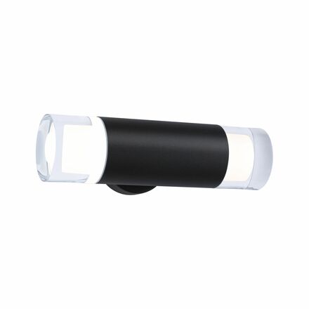 PAULMANN Selection Bathroom nástěnné svítidlo Kame IP44 3000K 230V 2x4W černá