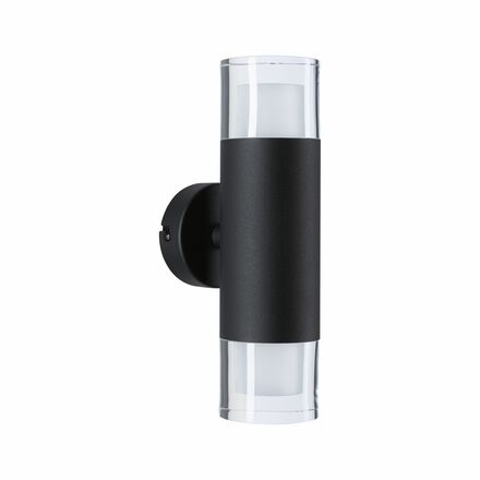 PAULMANN Selection Bathroom nástěnné svítidlo Kame IP44 3000K 230V 2x4W černá