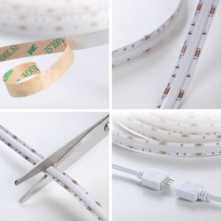 PAULMANN SimpLED LED Strip Full-Line COB kompletní sada 5m 14,5W 140lm/m 840 LED/m RGB 24VA