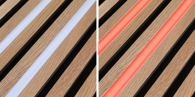 PAULMANN LED Strip přisazený profil difuzor 0,8m umělá hmota bílá