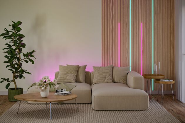 PAULMANN LED Strip přisazený profil difuzor 0,8m umělá hmota bílá