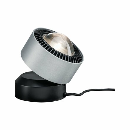 PAULMANN LED stolní lampa Aldan 3,5W černá/hliník kartáčovaný stmívatelné 797.18 P 79718