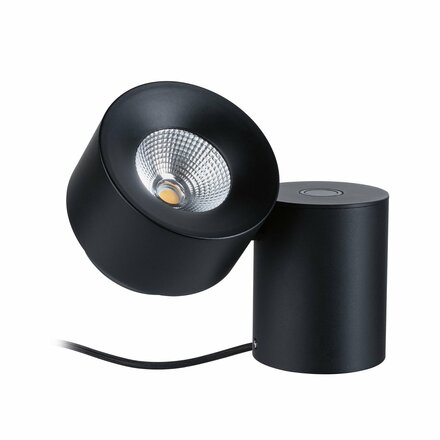 PAULMANN LED stolní lampa 3-krokové-stmívatelné Puric Pane 2700K 3W černá