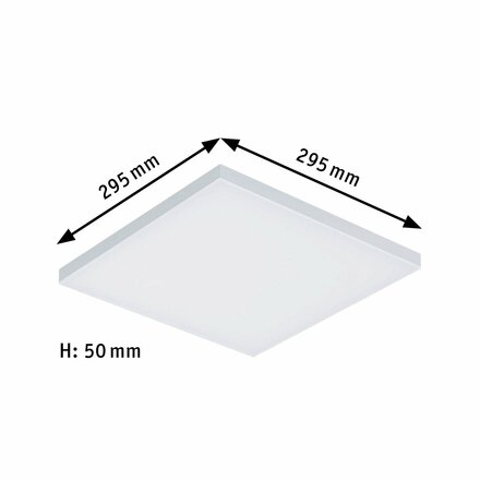 PAULMANN LED Panel Velora 3-krokové-stmívatelné 295x295mm 17W 3.000K 798.21