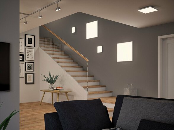 PAULMANN LED Panel SmartHome Zigbee Velora měnitelná bílá 295x295mm 10,5W 2.700K bílá barva nastavitelná 798.25