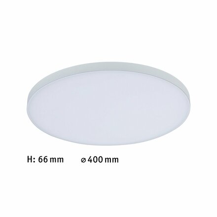 PAULMANN LED Panel Velora kruhové 400mm 2130lm CCT bílá