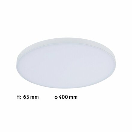 PAULMANN LED Panel Smart Home Zigbee Velora kruhové 400mm měnitelná bílá bílá stmívatelné