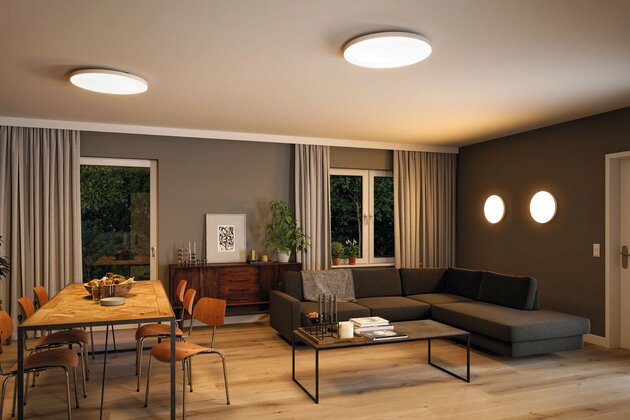 PAULMANN LED Panel Smart Home Zigbee Velora kruhové 400mm měnitelná bílá bílá stmívatelné