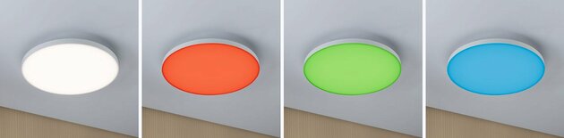 PAULMANN LED Panel Smart Home Zigbee Velora kruhové 400mm RGBW bílá stmívatelné