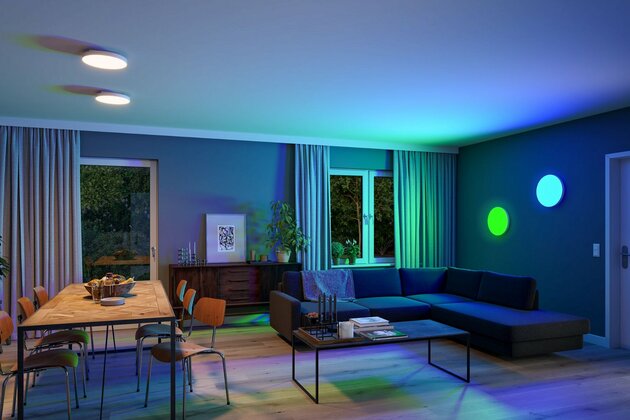 PAULMANN LED Panel Smart Home Zigbee Velora kruhové 300mm RGBW stmívatelné