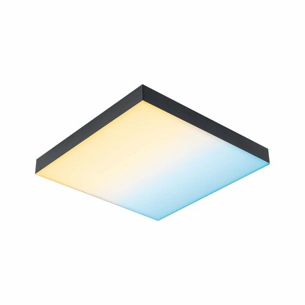 PAULMANN LED Panel Velora Rainbow dynamicRGBW hranaté 295x295mm 1420lm RGBW černá