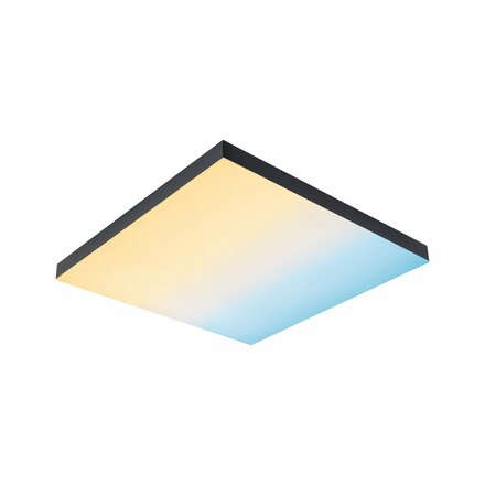 PAULMANN LED Panel Velora Rainbow dynamicRGBW hranaté 450x450mm 2110lm RGBW černá