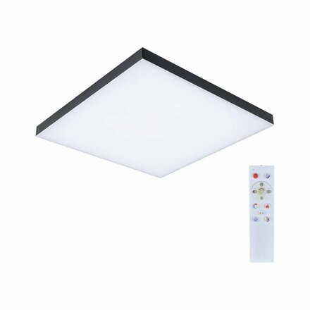 PAULMANN LED Panel Velora Rainbow dynamicRGBW hranaté 450x450mm 2110lm RGBW černá