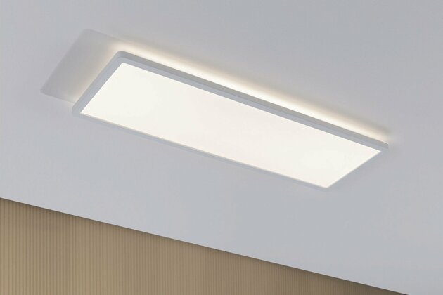 PAULMANN LED Panel Atria Shine hranaté 580x200mm 4000K bílá