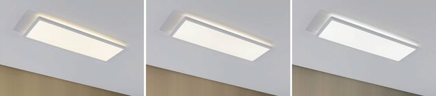 PAULMANN LED Panel Atria Shine hranaté 580x200mm CCT bílá