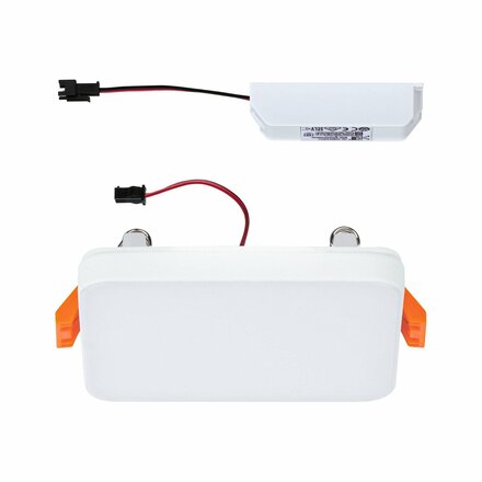 PAULMANN VariFit LED vestavné svítidlo Veluna Edge IP44 hranaté 90x90mm 4000K bílá