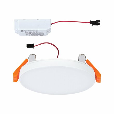 PAULMANN VariFit LED vestavné svítidlo Veluna Edge IP44 kruhové 90mm 3000K bílá stmívatelné