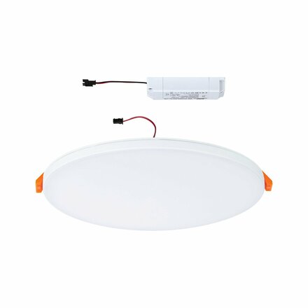 PAULMANN VariFit LED vestavné svítidlo Veluna Edge IP44 kruhové 200mm 3000K bílá stmívatelné