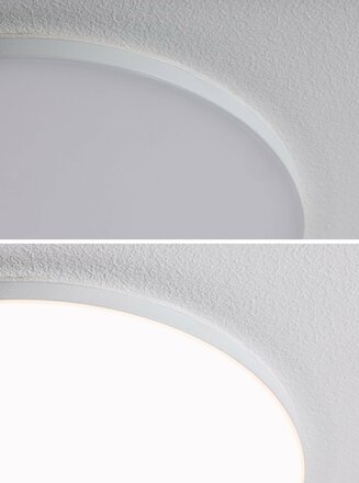 PAULMANN VariFit LED vestavné svítidlo Smart Home Zigbee Veluna Edge IP44 kruhové 160mm měnitelná bílá bílá stmívatelné