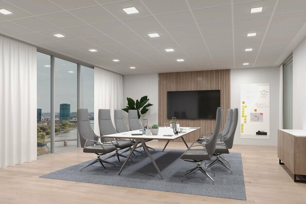 PAULMANN VariFit LED vestavné svítidlo Veluna Edge IP44 hranaté 160x160mm měnitelná bílá bílá stmívatelné