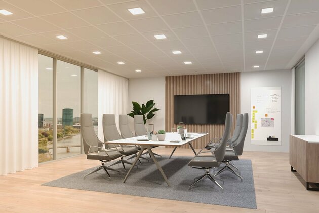 PAULMANN VariFit LED vestavné svítidlo Veluna Edge IP44 hranaté 200x200mm měnitelná bílá bílá stmívatelné