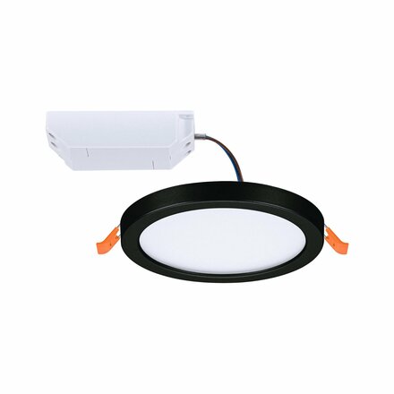 PAULMANN VariFit LED vestavné svítidlo Areo IP44 kruhové 118mm 3000K černá