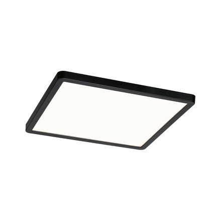 PAULMANN VariFit LED vestavné svítidlo Smart Home Zigbee Areo IP44 hranaté 230x230mm měnitelná bílá černá stmívatelné