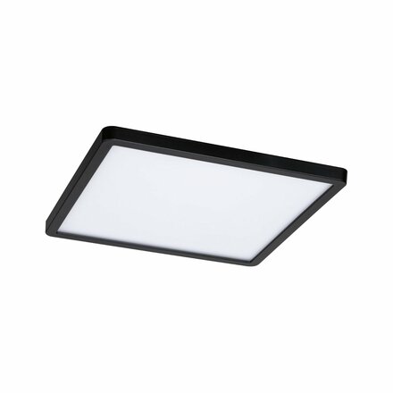 PAULMANN VariFit LED vestavné svítidlo Smart Home Zigbee Areo IP44 hranaté 230x230mm měnitelná bílá černá stmívatelné