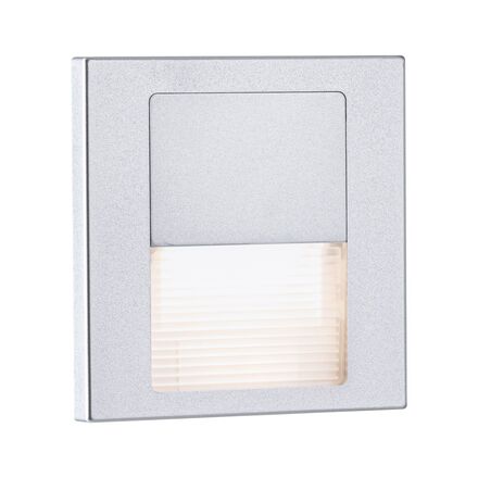 PAULMANN LED vestavné svítidlo do zdi Tsaro hranaté 80x36mm 1W 230V 2700K matný chrom