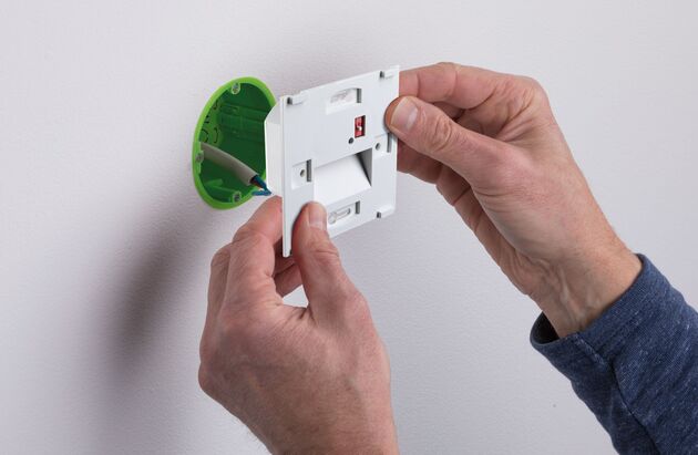 PAULMANN LED vestavné svítidlo do zdi Tsaro hranaté 80x36mm 1W 230V 2700K matný chrom