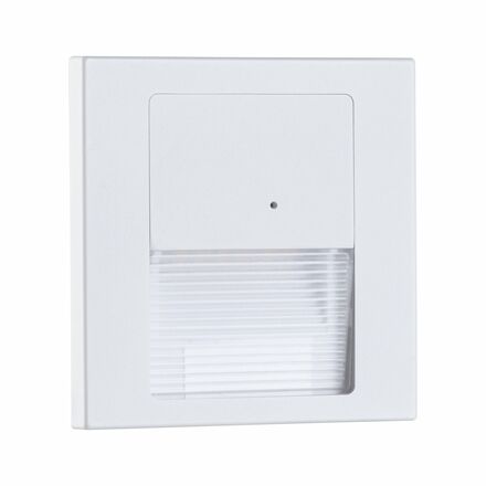 PAULMANN LED vestavné svítidlo do zdi Tsaro hranaté 80x36mm PIR 1W 230V 2700K bílá mat