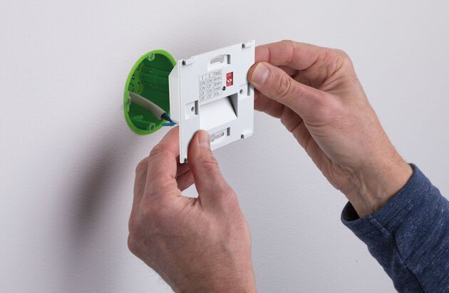 PAULMANN LED vestavné svítidlo do zdi Tsaro hranaté 80x36mm 1W 230V 2700K senzor matný chrom