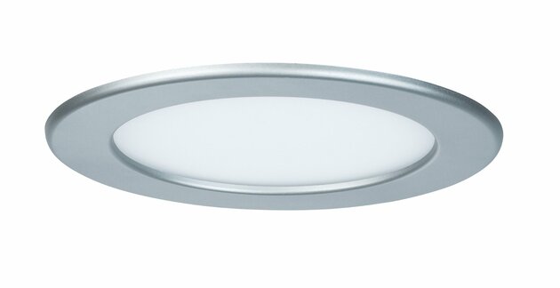 Paulmann Vestavný panel LED kruhové 12W 2700K Chrom mat IP44  920.74 P 92074