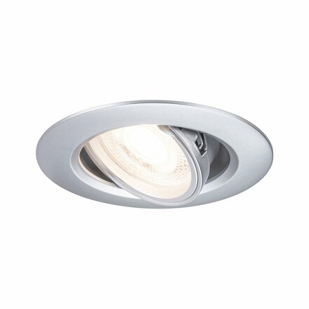PAULMANN Vestavné svítidlo 3ks-sada výklopné kruhové 90mm 30° GU10 max. 3x10W 230V matný chrom