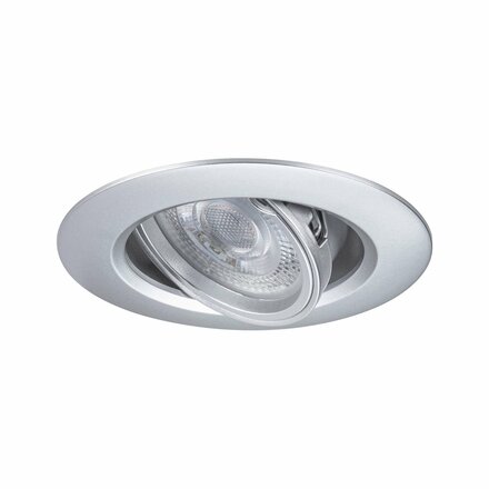 PAULMANN Vestavné svítidlo 3ks-sada výklopné kruhové 90mm 30° GU10 max. 3x10W 230V matný chrom