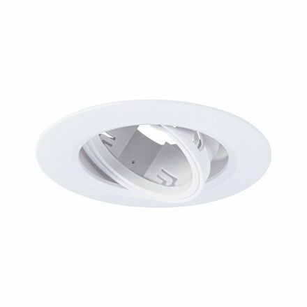 PAULMANN Vestavné svítidlo 10ks-sada výklopné kruhové 90mm 30° GU10 max. 10x10W 230V bílá