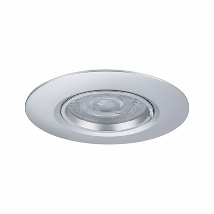 PAULMANN Vestavné svítidlo 10ks-sada nevýklopné kruhové 90mm GU10 max. 10x10W 230V matný chrom