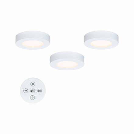 PAULMANN LED podskříňkové svítidlo Batuno 3x2,1W 70mm 230/24V bílá