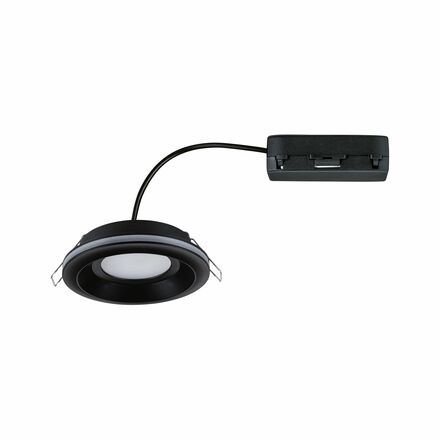 PAULMANN LED vestavné svítidlo Sormus samostatné svítidlo IP65 kruhové 100mm 4,8W / 1,5W / 230V 3000K černá