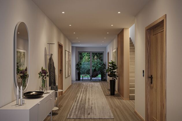 PAULMANN LED vestavné svítidlo Nova GU10 Flat výklopné 4,9W 230V 2700K bílá mat