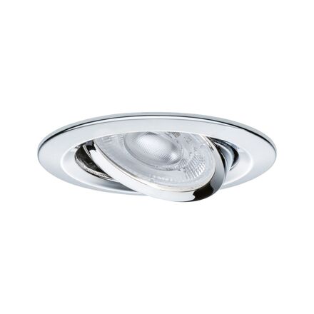 PAULMANN LED vestavné svítidlo Nova GU10 Flat výklopné 3x4,9W 230V 2700K chrom