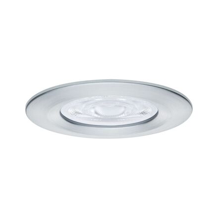 PAULMANN LED vestavné svítidlo Nova GU10 Flat nevýklopné IP44 3x4,9W 230V 2700K hliník broušený